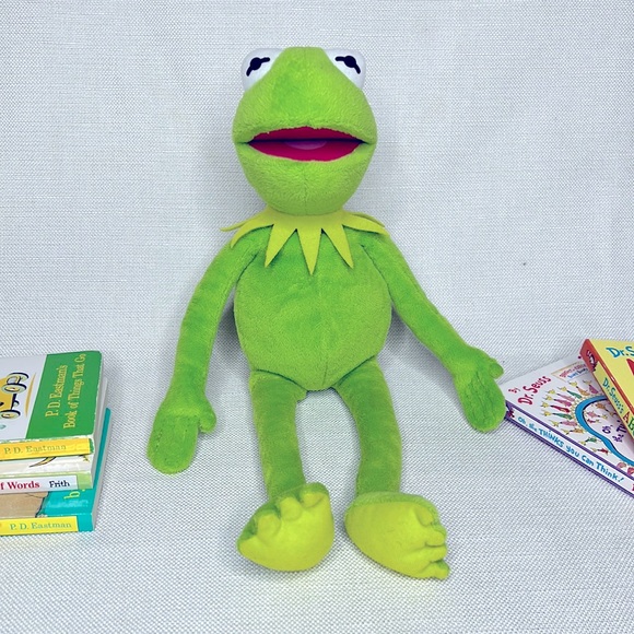 Disney Toys Kermit The Frog 6 Plush The Muppets Ty Beanie Poshmark